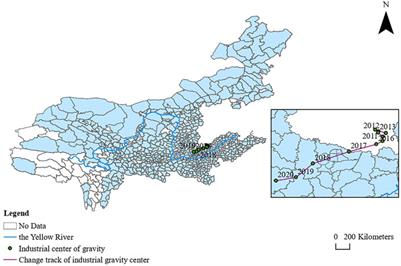 The spatiotemporal effects and drivers of industrial agglomeration—A case study of counties in the Yellow River basin